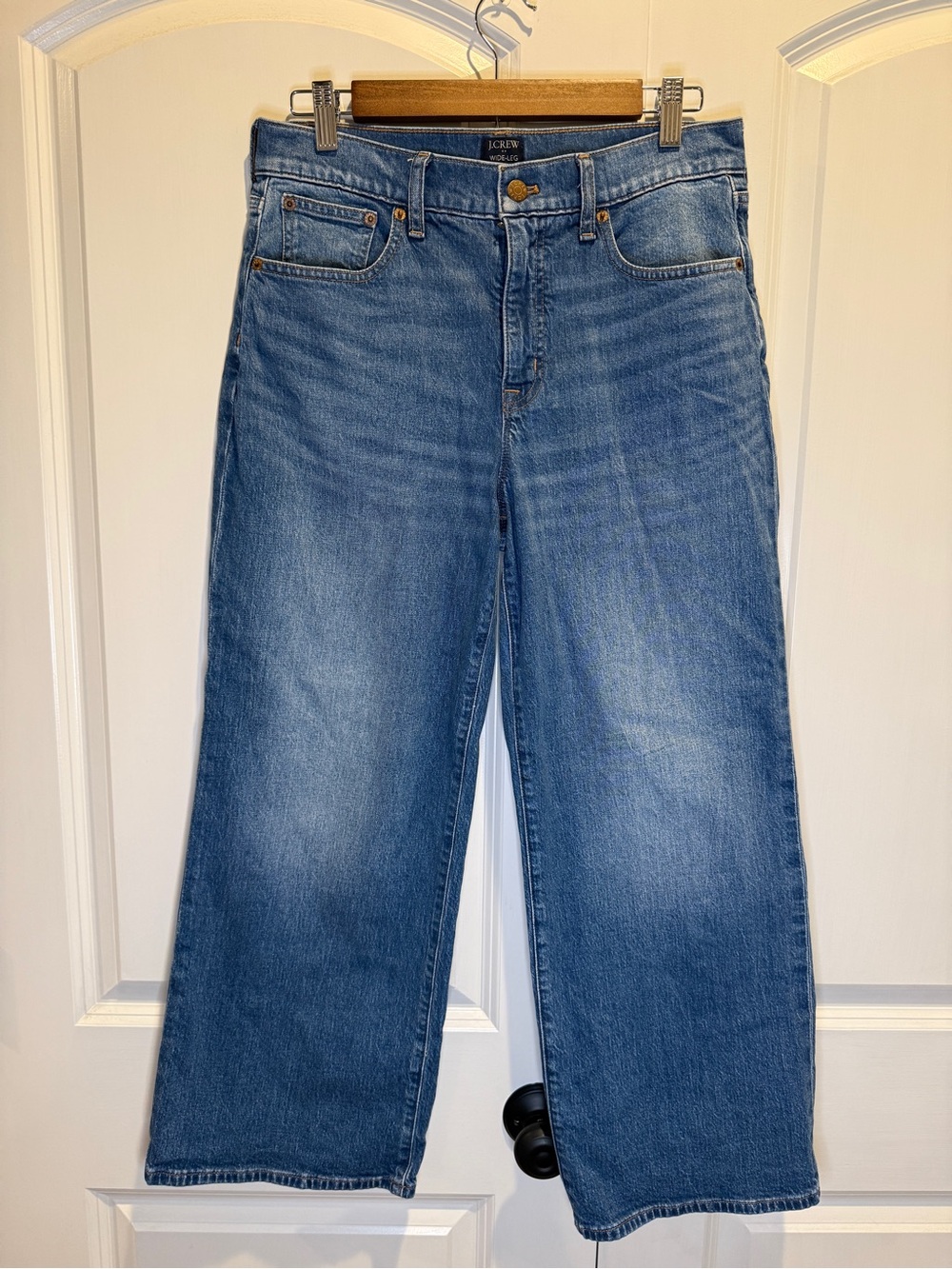 J. Crew Wide Leg Crop Women’s Jeans Size 28